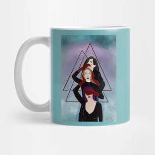 The Norns Blue Mug